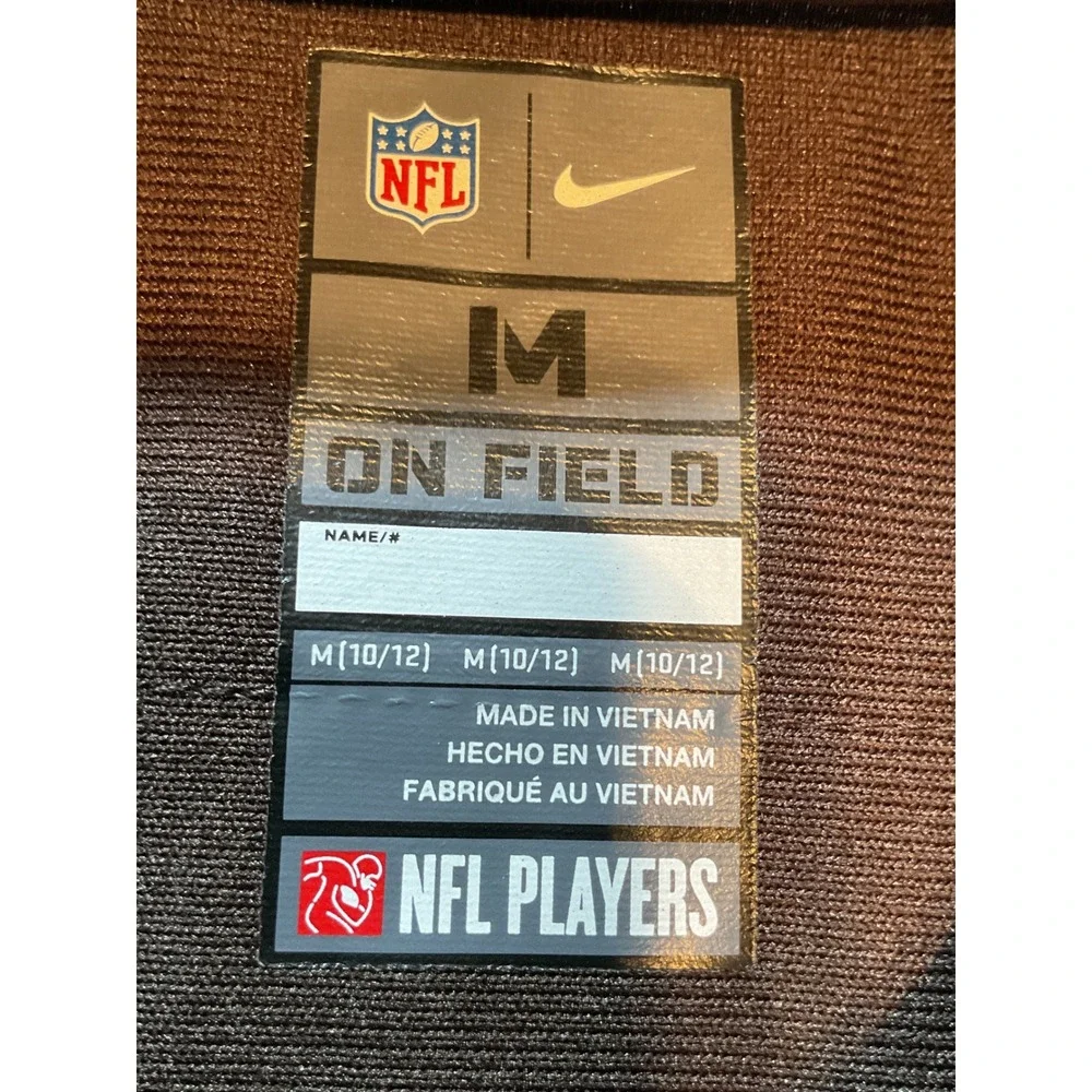 Nike‎ Cleveland Browns Baker Mayfield 6 Youth Jersey Medium 10-12 Brown On Field